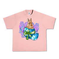 Salmon easter bunny egg flowers Urban Heavy Tee - RanaPortraitStore