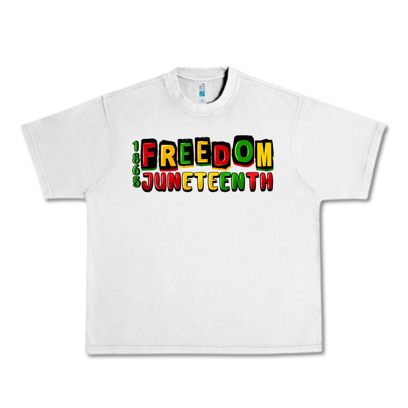 Freedom Juneteenth Urban Heavy Tee by CowGirlArtShop | Teevron