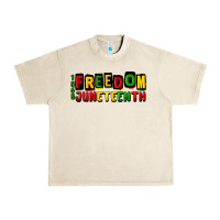 Sandshell freedom juneteenth Urban Heavy Tee - CowGirlArtShop