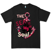 Black Summer decor The sea is in my Soul Premium Tee - Bettercallsaul