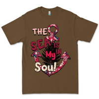 Cacao Summer decor The sea is in my Soul Premium Tee - Bettercallsaul