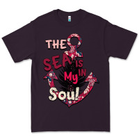 Plum Summer decor The sea is in my Soul Premium Tee - Bettercallsaul