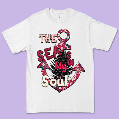 Summer Decor The Sea Is In My Soul Premium Tee Designed By Bettercallsaul