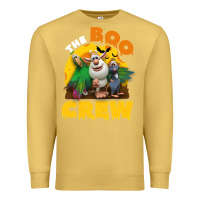 Antique Gold booba the boo crew halloween costume for kids boys girls Premium Sweatshirt - trangStudio