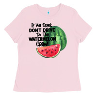 Bubblegum Pink Watermelon Crawl Ladies Tee - Bettercallsaul
