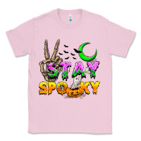 Bubblegum Pink Stay spooky Classic Tee - NancyCooperArtShop