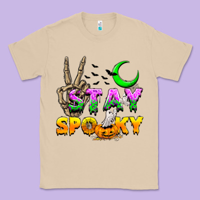 Stay Spooky Classic Tee Designed By Nancycooperartshop