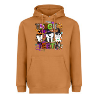 Meerkat trick or teeth Heavyweight Hoodie - BarkalooDesign