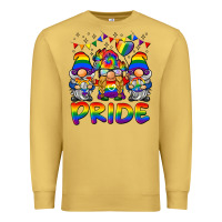 Antique Gold pride gnome Premium Sweatshirt - BarkalooDesign