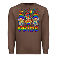 Chestnut pride gnome Premium Sweatshirt - BarkalooDesign