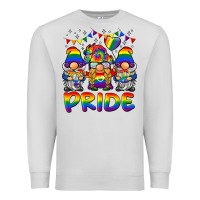 Dove Grey pride gnome Premium Sweatshirt - BarkalooDesign
