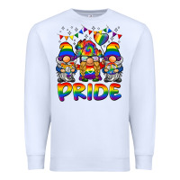 White pride gnome Premium Sweatshirt - BarkalooDesign