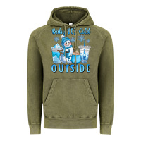 Vintage Olive baby it's cold outside Vintage Hoodie - CowGirlArtShop