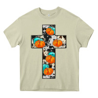 Mossy pumpkin cross Heavy Core Tee - JahusDesignShop