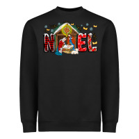 Black Noel Heavyweight Sweatshirt - CowhideDigitalArt