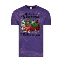 Cloud Purple its the most wonderful time of the year Vintage Tee - CowGirlArtShop