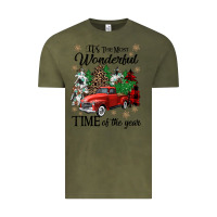 Vintage Olive its the most wonderful time of the year Vintage Tee - CowGirlArtShop