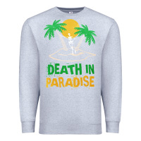 Heather Grey Death in Paradise - gift idea Premium Sweatshirt - trangStudio