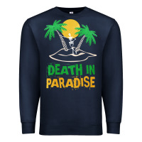 Navy Death in Paradise - gift idea Premium Sweatshirt - trangStudio
