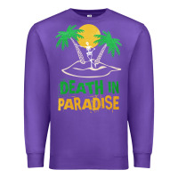 Purple Death in Paradise - gift idea Premium Sweatshirt - trangStudio