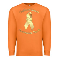 Carrot childhood cancer awareness children cure kids Premium Sweatshirt - DesignPulse