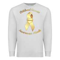 Dove Grey childhood cancer awareness children cure kids Premium Sweatshirt - DesignPulse