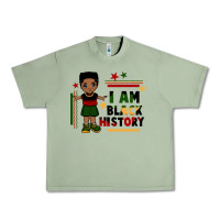 Oil Green i am black history black boy  juneteenth Urban Heavy Tee - CowGirlArtShop