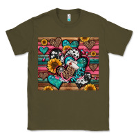 Army Green nurse hearts Classic Tee - Jasminsmagicworld