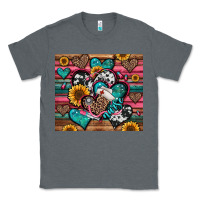 Charcoal Heather nurse hearts Classic Tee - Jasminsmagicworld
