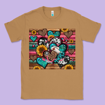 Nurse Hearts Classic Tee Designed By Jasminsmagicworld