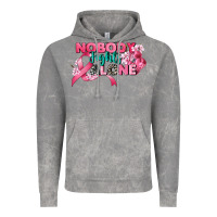 Cloud Rock nobody fights alone cancer awareness Vintage Hoodie - CowGirlArtShop
