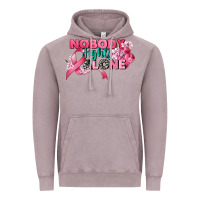 Vintage Zinc nobody fights alone cancer awareness Vintage Hoodie - CowGirlArtShop