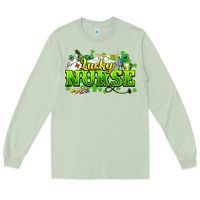 Matcha Lucky Nurse St. Patrick's Day Long Sleeve Tee - HowdyJamesFarm