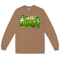 Toasted Coconut Lucky Nurse St. Patrick's Day Long Sleeve Tee - HowdyJamesFarm