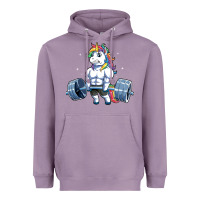 Lavender Unicorn Weightlifting T Fitness Gym Deadlift Rainbow Gifts Party Men W Heavyweight Hoodie - trangStudio