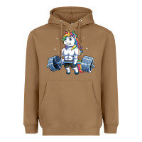Toasted Coconut Unicorn Weightlifting T Fitness Gym Deadlift Rainbow Gifts Party Men W Heavyweight Hoodie - trangStudio