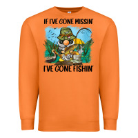 Carrot if i've gone missin' i've gone fishin' Premium Sweatshirt - BarkalooDesign