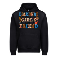 Black diamonds are a girl's best friend Urban Hoodie - AdoDesignShop