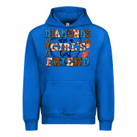Cobalt diamonds are a girl's best friend Urban Hoodie - AdoDesignShop