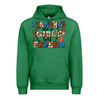 Emerald diamonds are a girl's best friend Urban Hoodie - AdoDesignShop