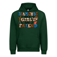 Forest Green diamonds are a girl's best friend Urban Hoodie - AdoDesignShop