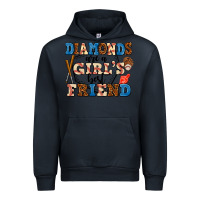 Navy diamonds are a girl's best friend Urban Hoodie - AdoDesignShop