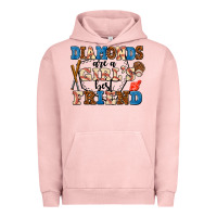 Pigment Salmon diamonds are a girl's best friend Urban Hoodie - AdoDesignShop