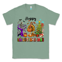 Sage Happy Hallothanksmas Classic Tee - texasbilliewilder