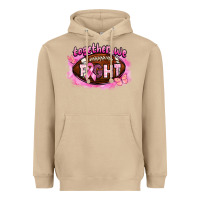 Mushroom together we fight football Heavyweight Hoodie - BarkalooDesign