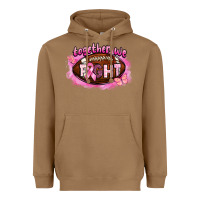 Toasted Coconut together we fight football Heavyweight Hoodie - BarkalooDesign