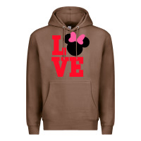 Chestnut Minnie Mouse Premium Hoodie - CowhideDigitalArt