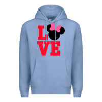 Colony Blue Minnie Mouse Premium Hoodie - CowhideDigitalArt