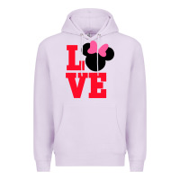 Lilac Minnie Mouse Premium Hoodie - CowhideDigitalArt
