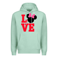 Seafoam Minnie Mouse Premium Hoodie - CowhideDigitalArt